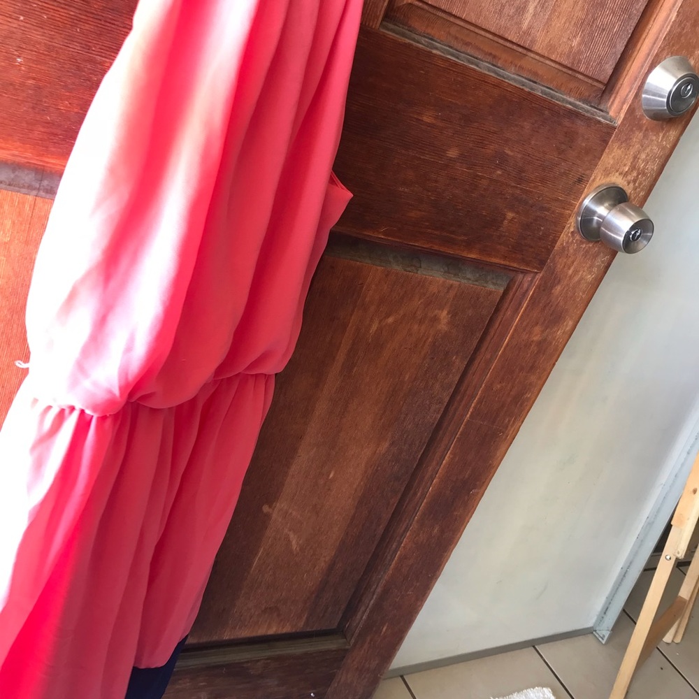 Cute pink and blue summer dress - Picture 5 of 6